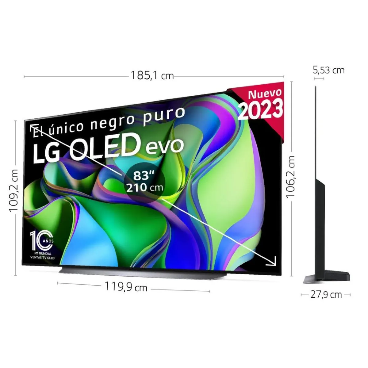 LG OLED83C34LA