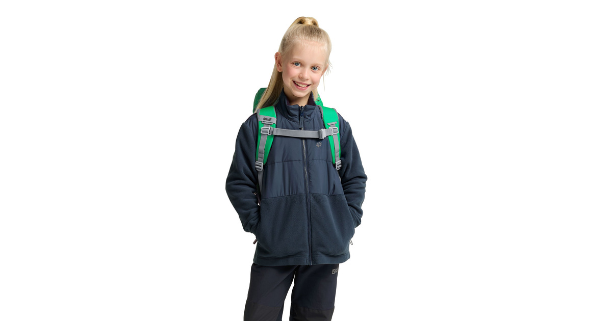 Jack WolfskinKids Explorer 15 wandelrugzak  (Groen)