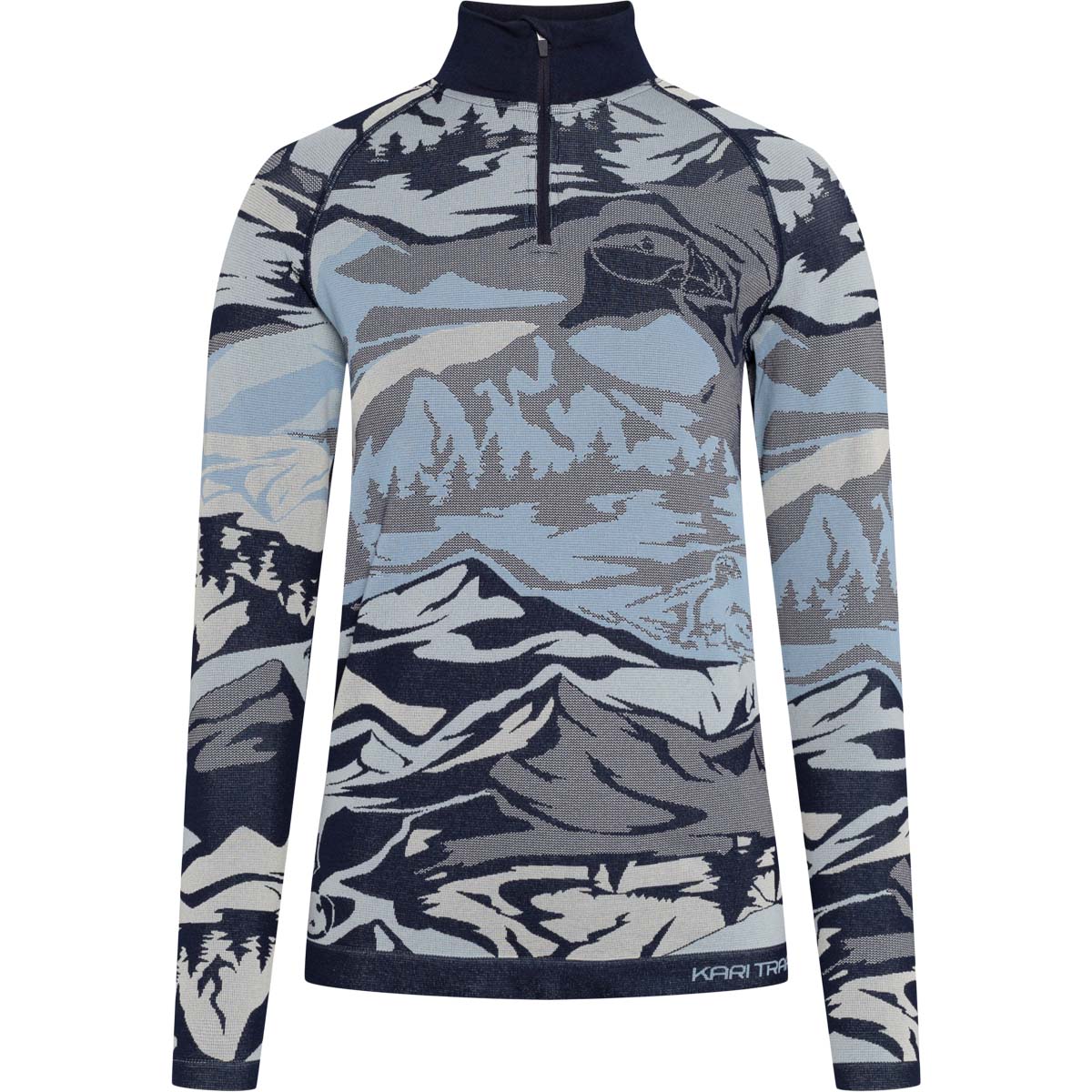 Kari Traa Mille Half Zip Midlayer Trøje Dame