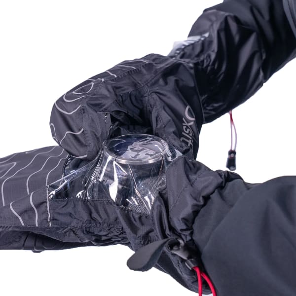 Gant running OXSITIS SUR GANTS-MOUFLES NOIR
