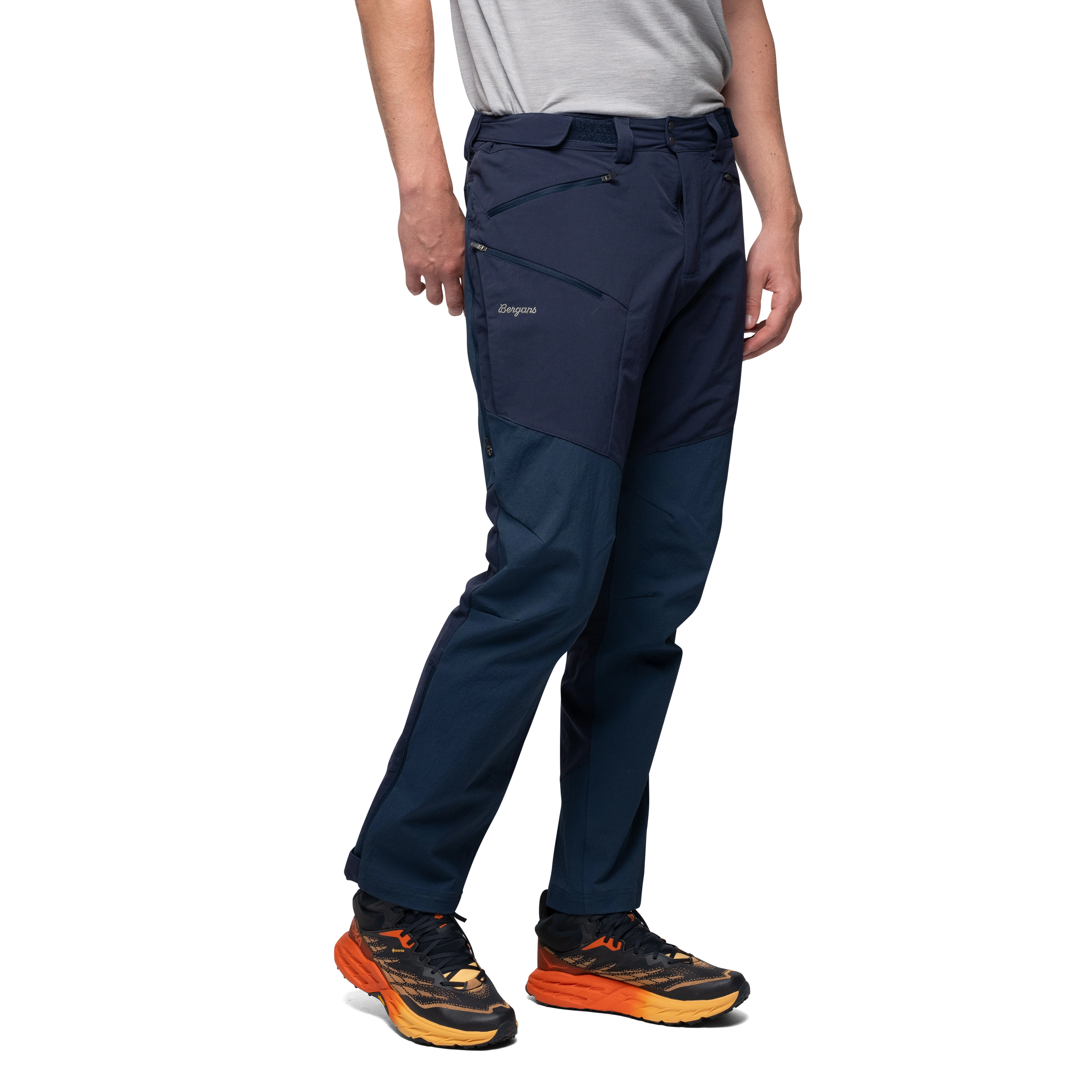 Alpine Softshell Pants Men Navy Blue