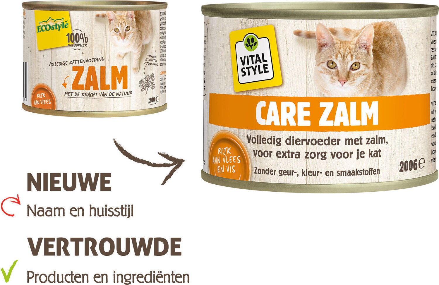 VITALstyle kattenvoer Care adult zalm 200 g