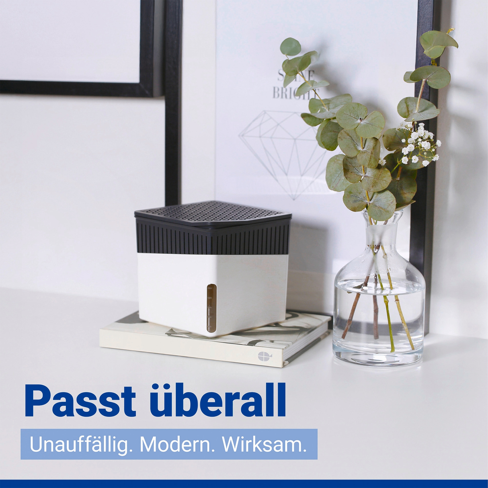 WENKO Luftentfeuchter »Cube« für 40 m³ Räume 2 x 500 g