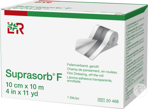 Lohmann & Rauscher Suprasorb F Champ De Pansement Rouleau Non Stérile 10cmx10m 1 Pièce (20468)