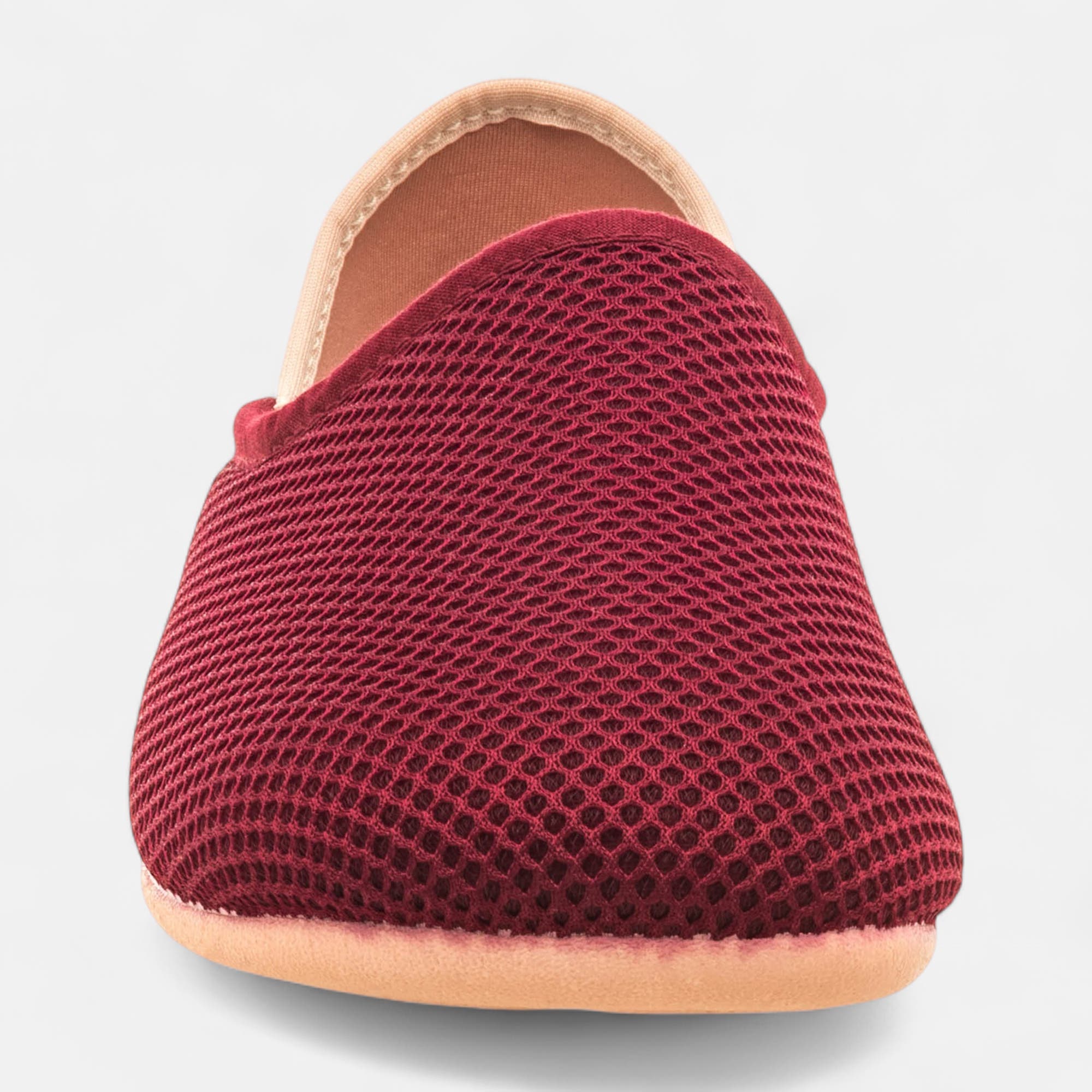 Pantoufles mules Femme bordeaux