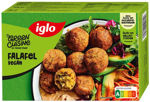 iglo Green Cuisine vegane Falafel