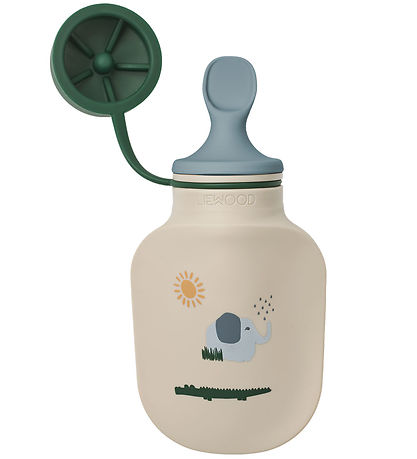 Liewood Smoothie-Beutel - 2er-Pack - Lizzie - 150 ml - Safari Sa