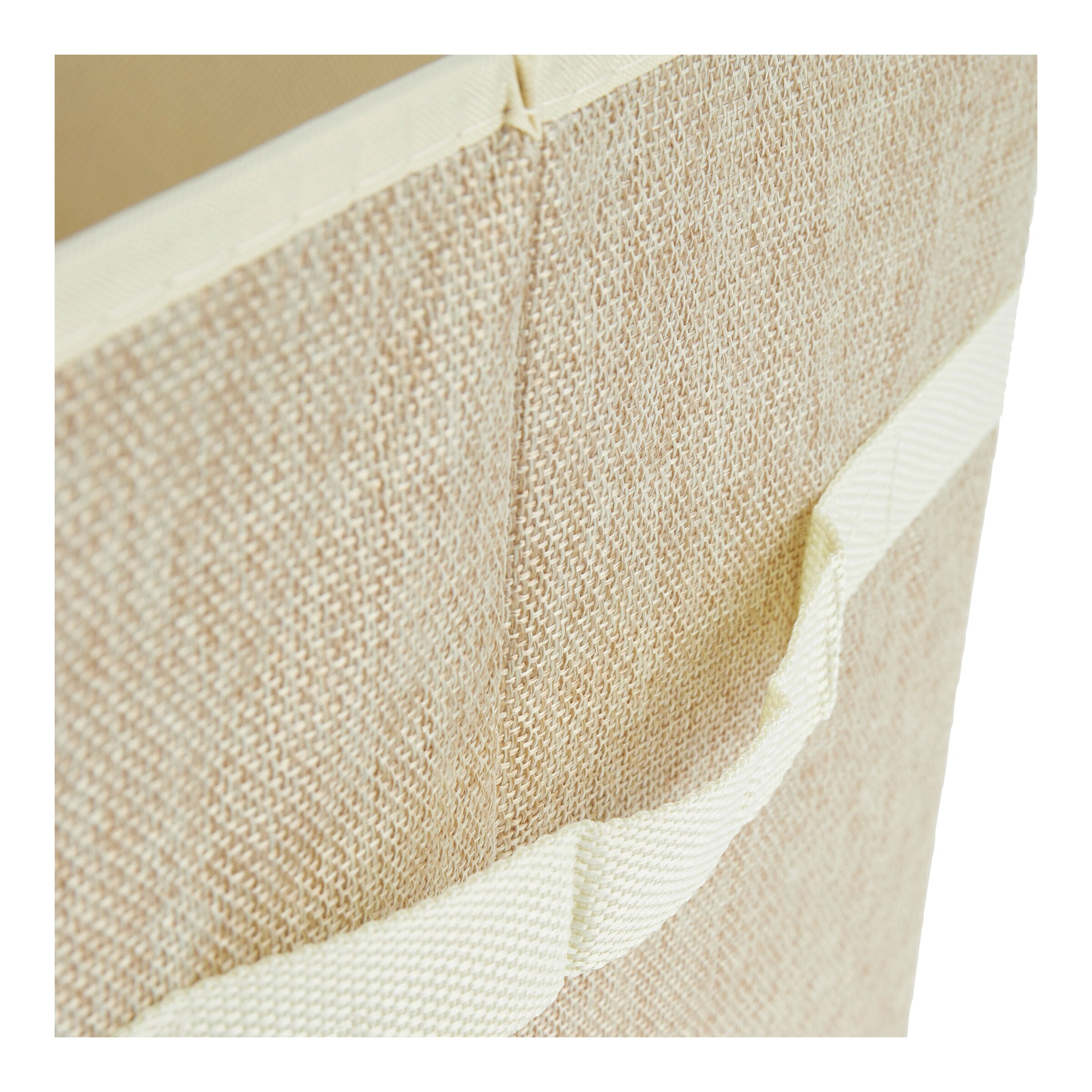 Bieco Aufbewahrungsbox 32x32x32 cm Wal / beige / braun / blau