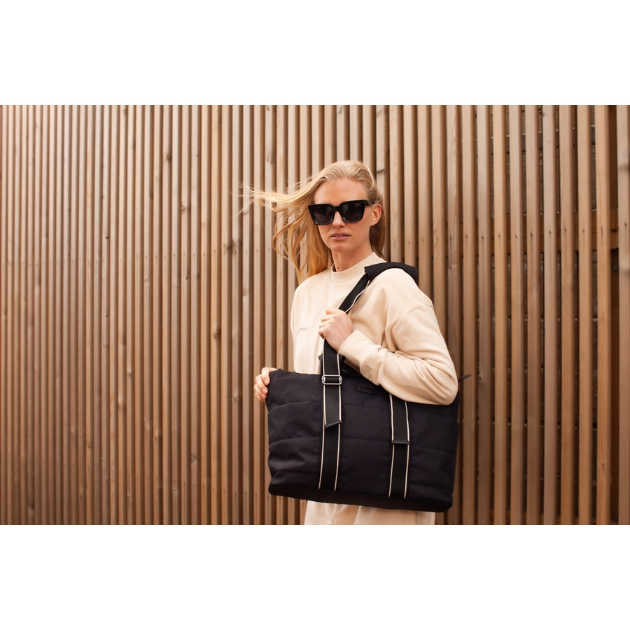 Babymel Wickeltasche Sammi Eco Quilt Black