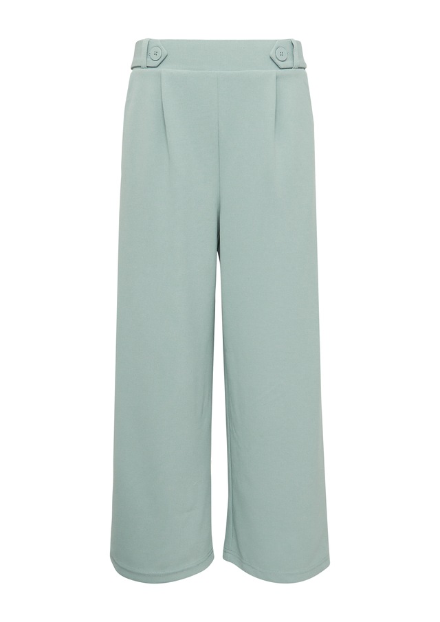 QS Culotte  Sommerhose mit Knopf-Design am Bund