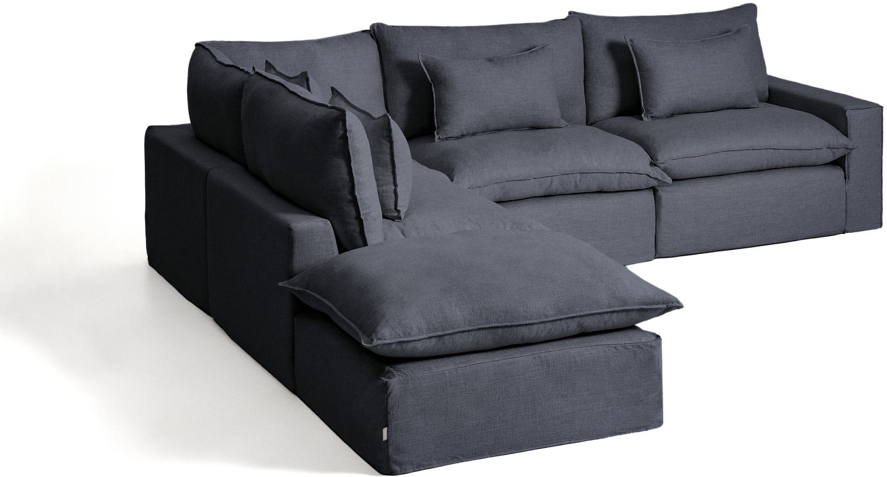 Kave Home Anarela Donkergrijs Hoekbank