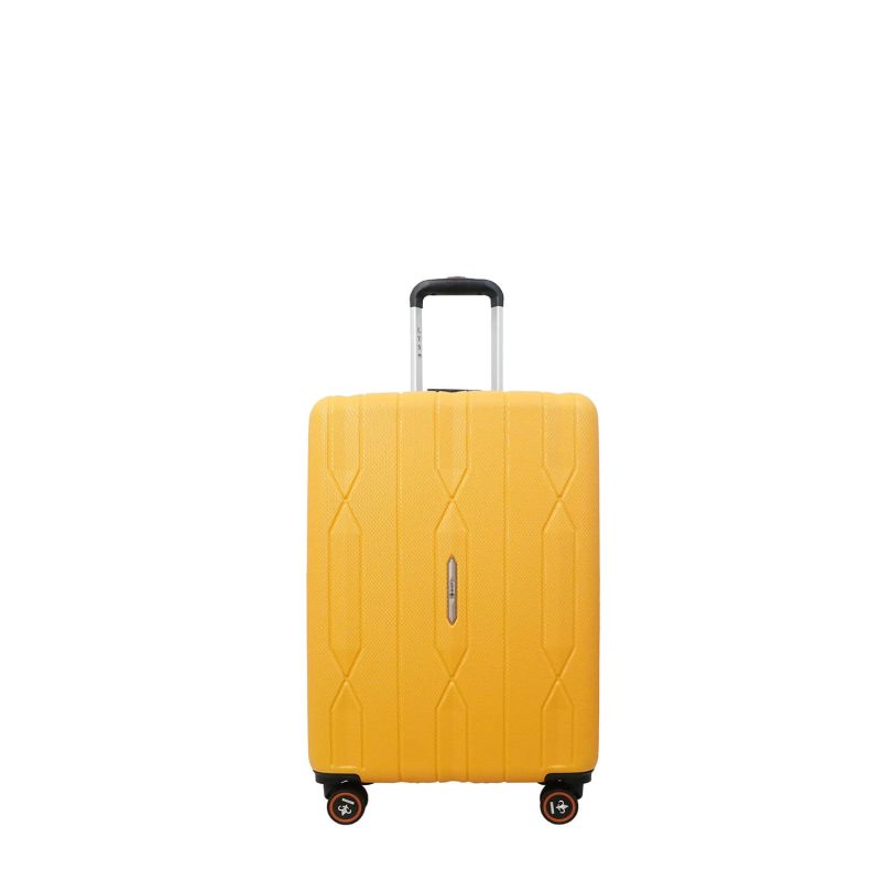 Lot de 3 valises rigides 330 Extensibles 55, 66 et 76 cm Moutarde