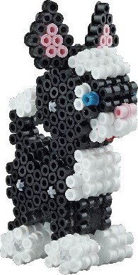 Hama Midi Perler - 3D Hund Og Kat Perlesæt - 2.500 Perler - 3253