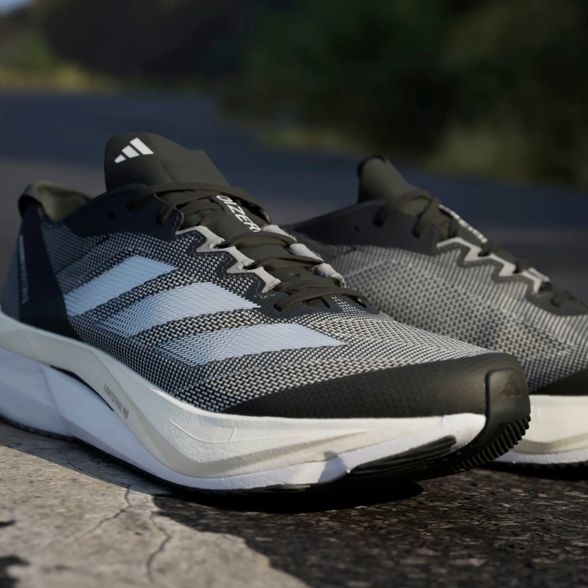 Adidas Men's Adizero Boston 12 Shoes Core Black/Cloud White/Carbon