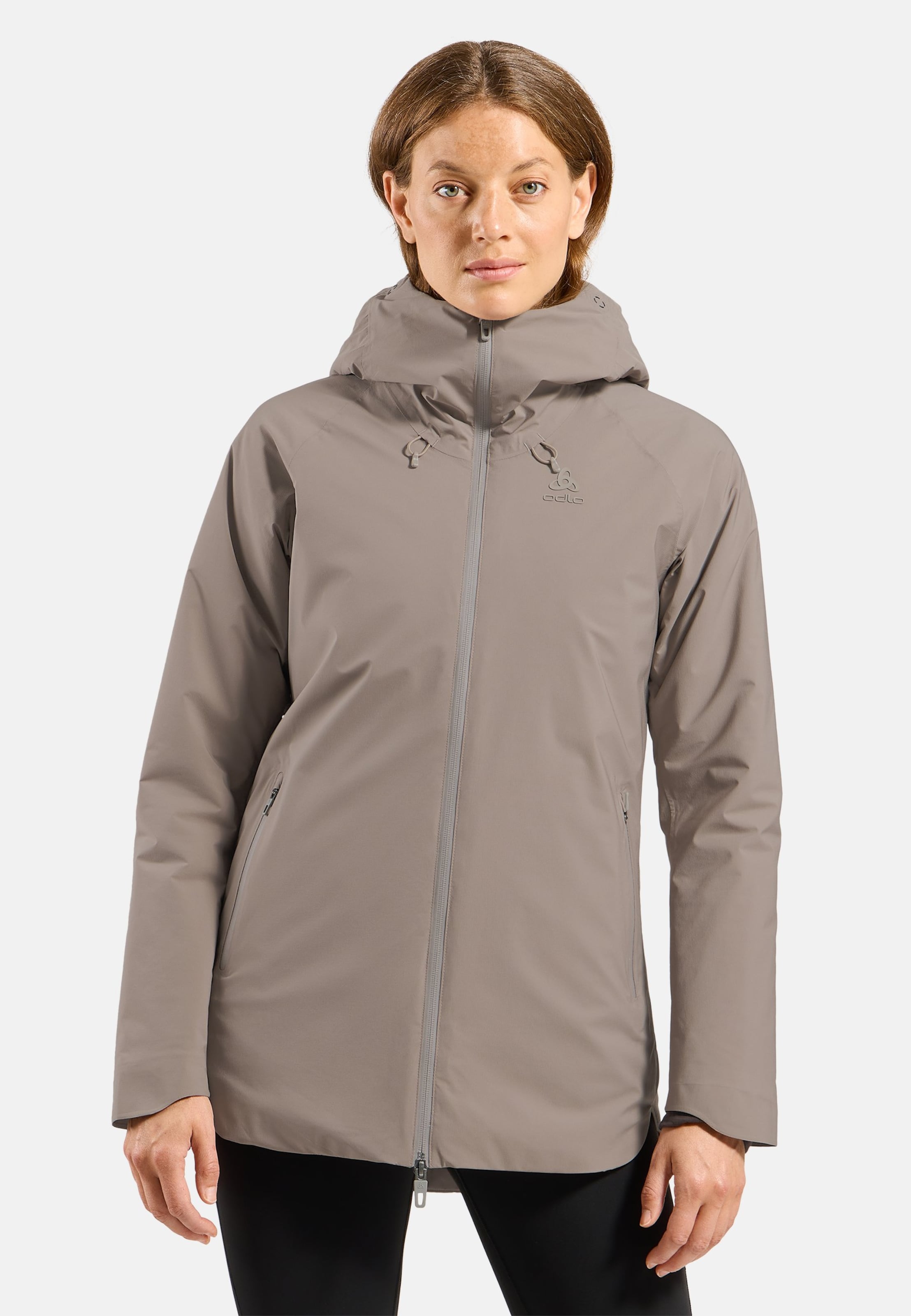Wasserdichte Ascent S-Thermic Jacke in cinder