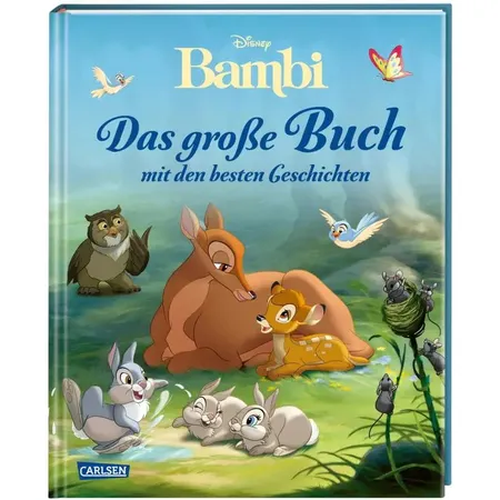 Carlsen Verlag Disney Bambi - Das große Buch mit den besten Geschichten