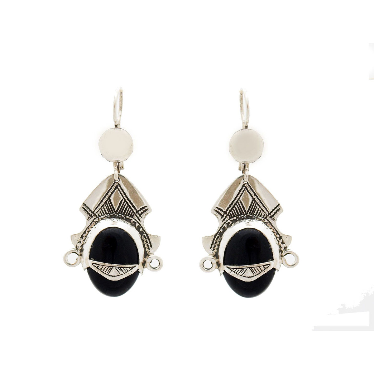 boucles d'oreilles déesse touareg