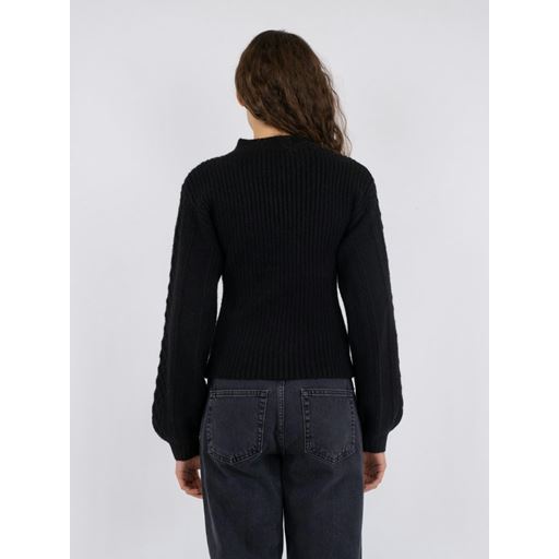 Neo Noir Bonita Bolero Knit Bluse, Black, 38