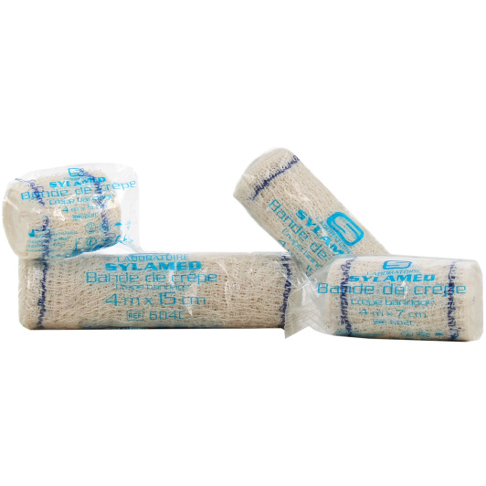 Bande de crêpe Sylamed Velpeau - Bandage, maintien de pansement