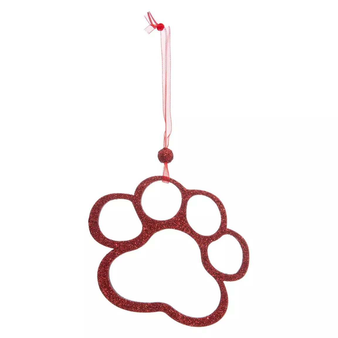 Lot de 4 Chats à suspendre (H12 cm) Christmas Multicolore