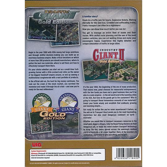 Giants Pack Traffic - Industry - Transportation Gold Edition PC