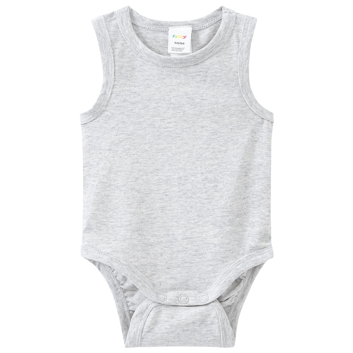 Famy 5 Baby Bodys in verschiedenen Farben salbei / dunkelblau