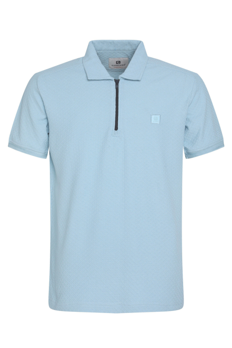 Gabbiano blauwe heren polo