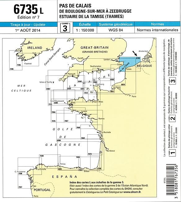 EPSHOM - 6735L PAS DE CALAIS