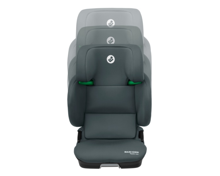 Topaz i-Size 3.5 - 12 Y  100 - 150 cm  15 - 36 kg    Kompakt zusammenklappbar |    Wächst mit deinem Kind mit |    G-CELL Seitenaufprallschutz |