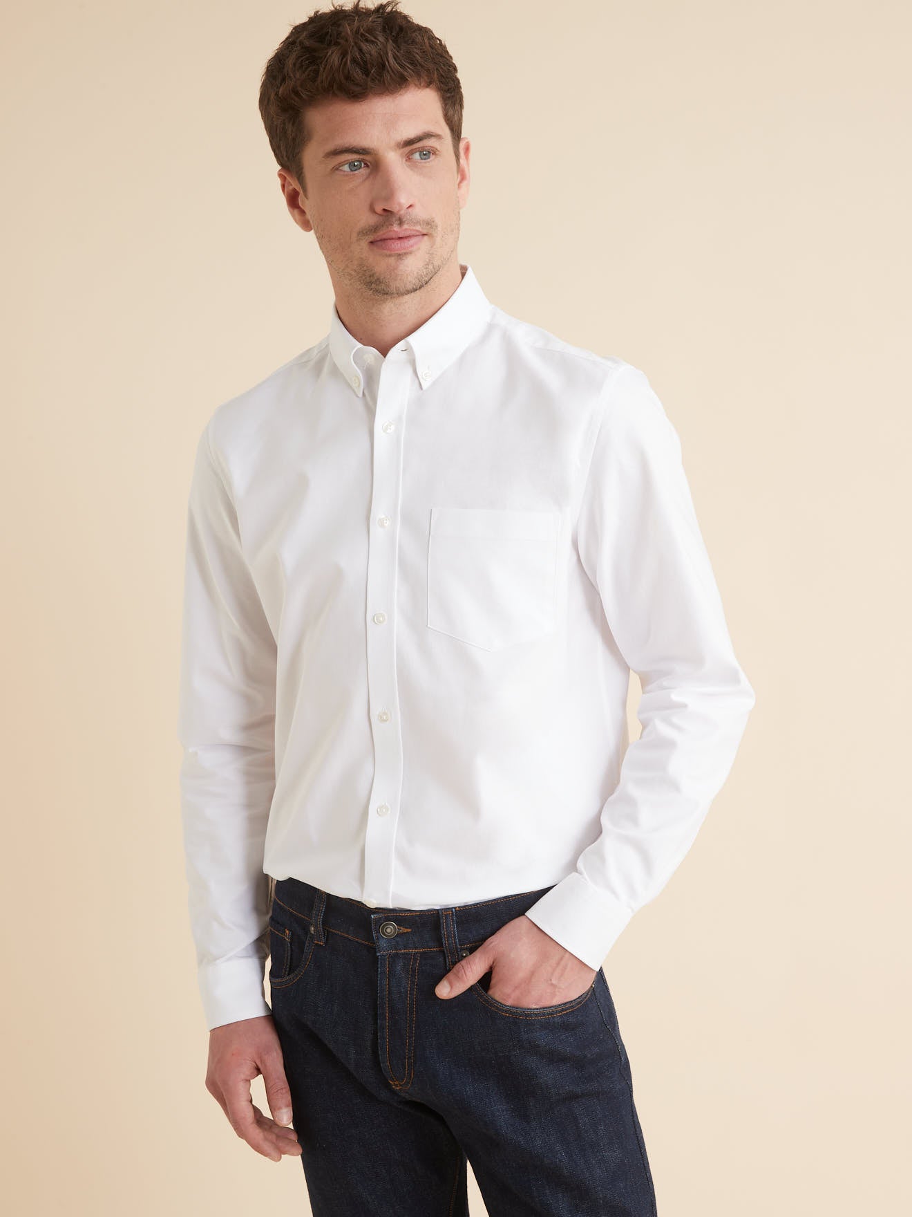 Chemise regular Oxford homme - coton biologique
