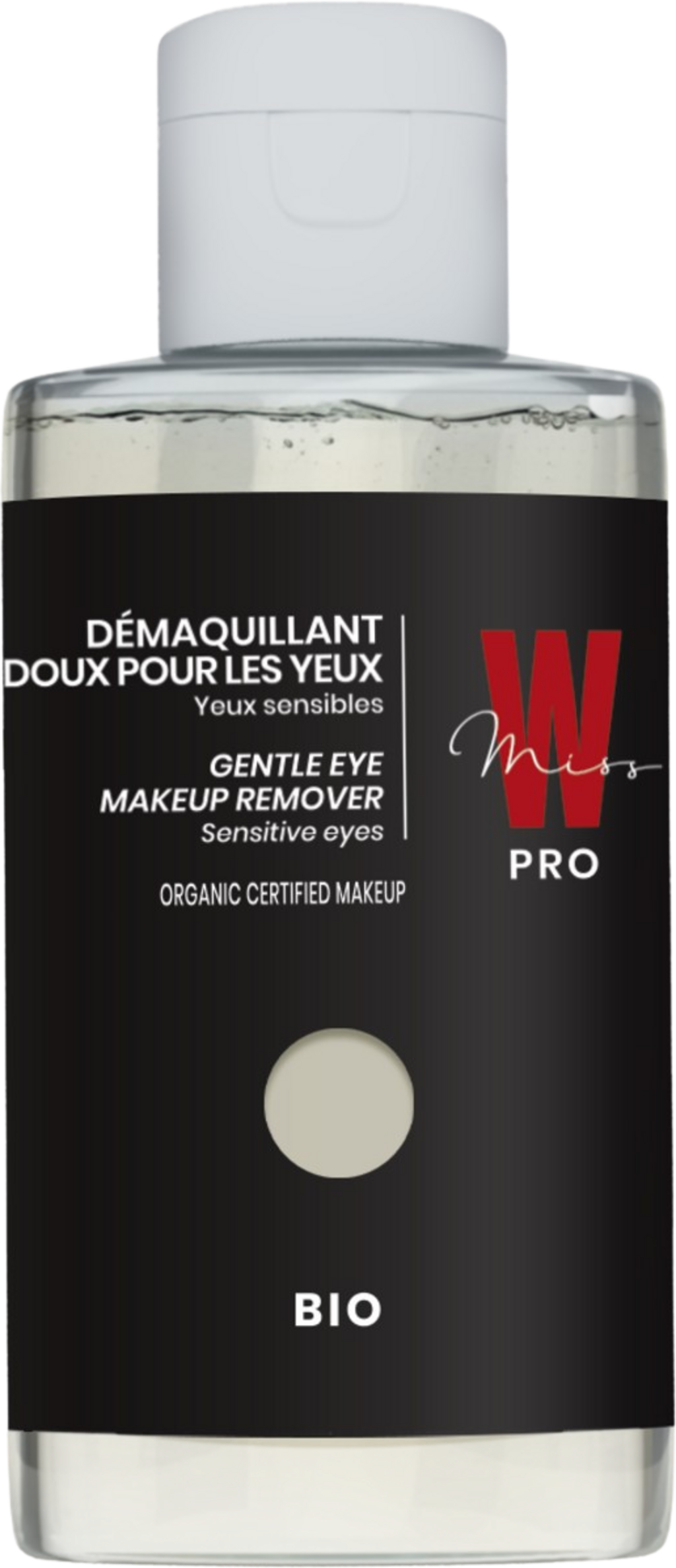 Miss W PRO  Gentle Eye Make-up Remover, 125 ml