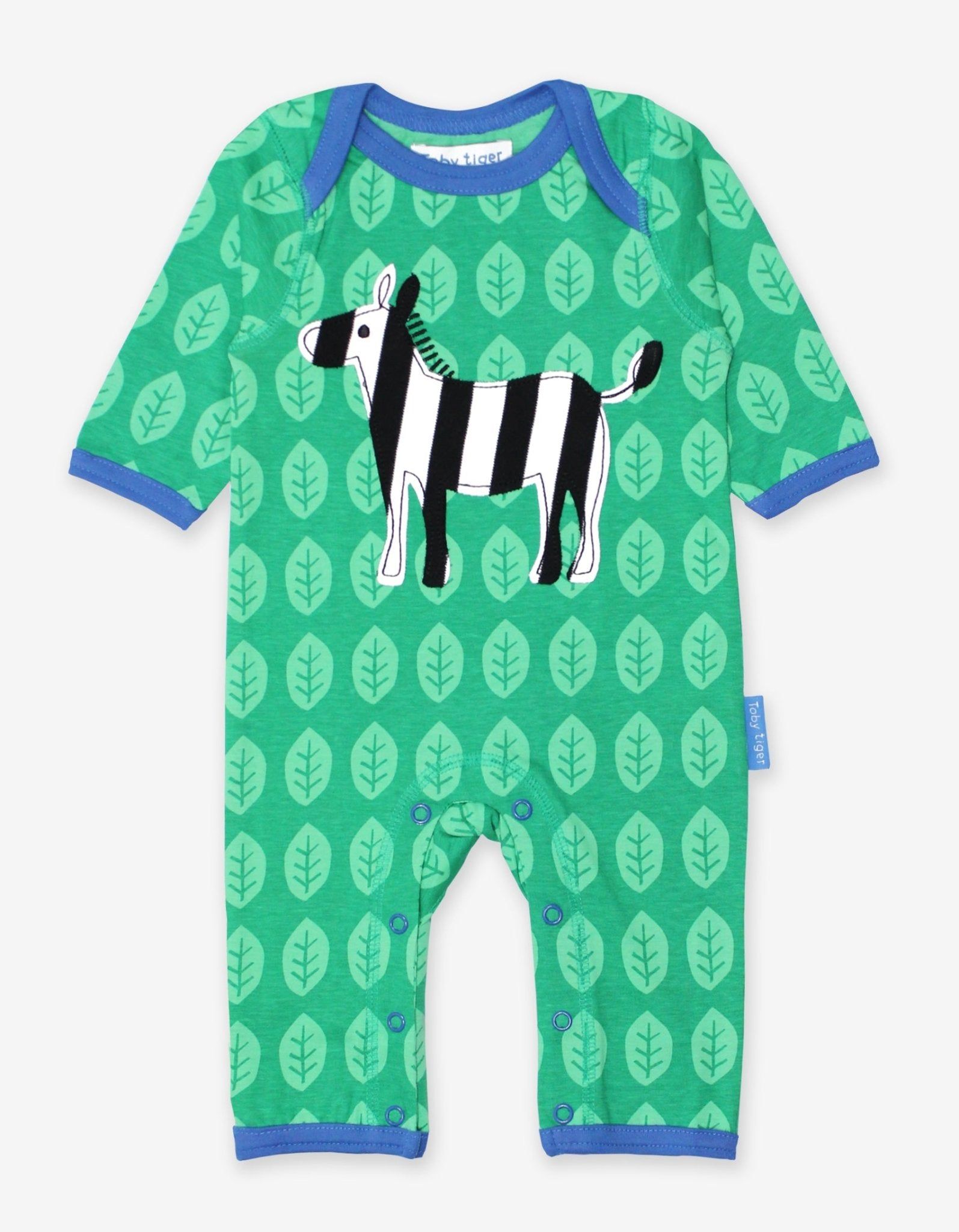 Toby Tiger Schlafanzug mit Zebra Applikation