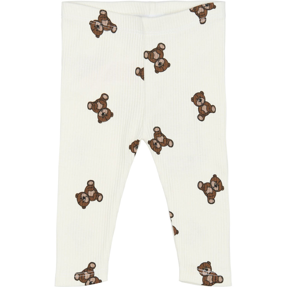 Køb THE NEW Siblings Cloud Dancer AOP TNSBPaulo Rib Leggings