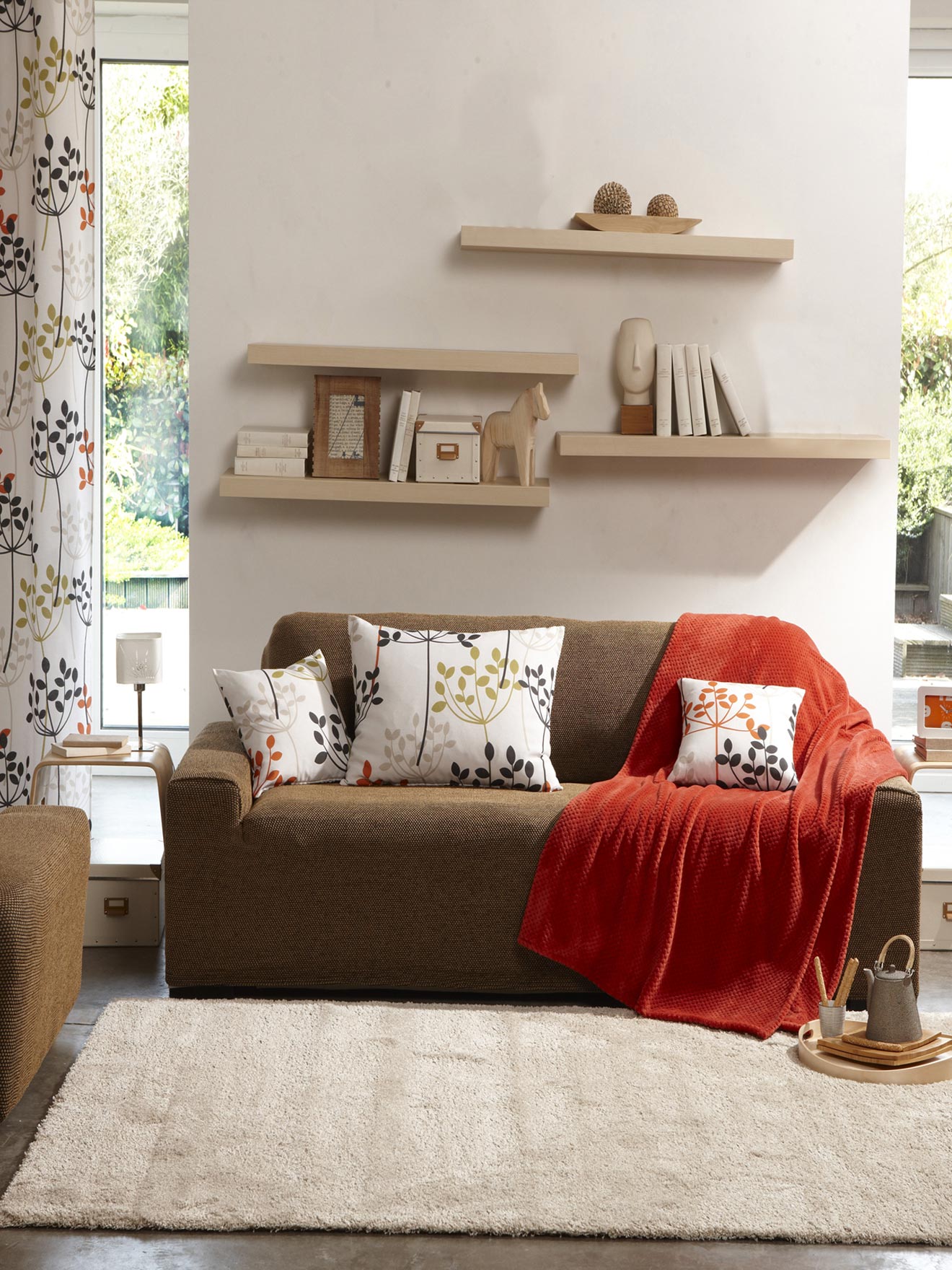 Housse de canapé intégrale extensible