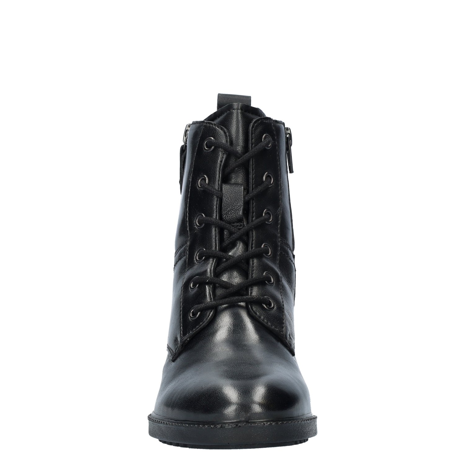 dames veterboot Nelson Zwart