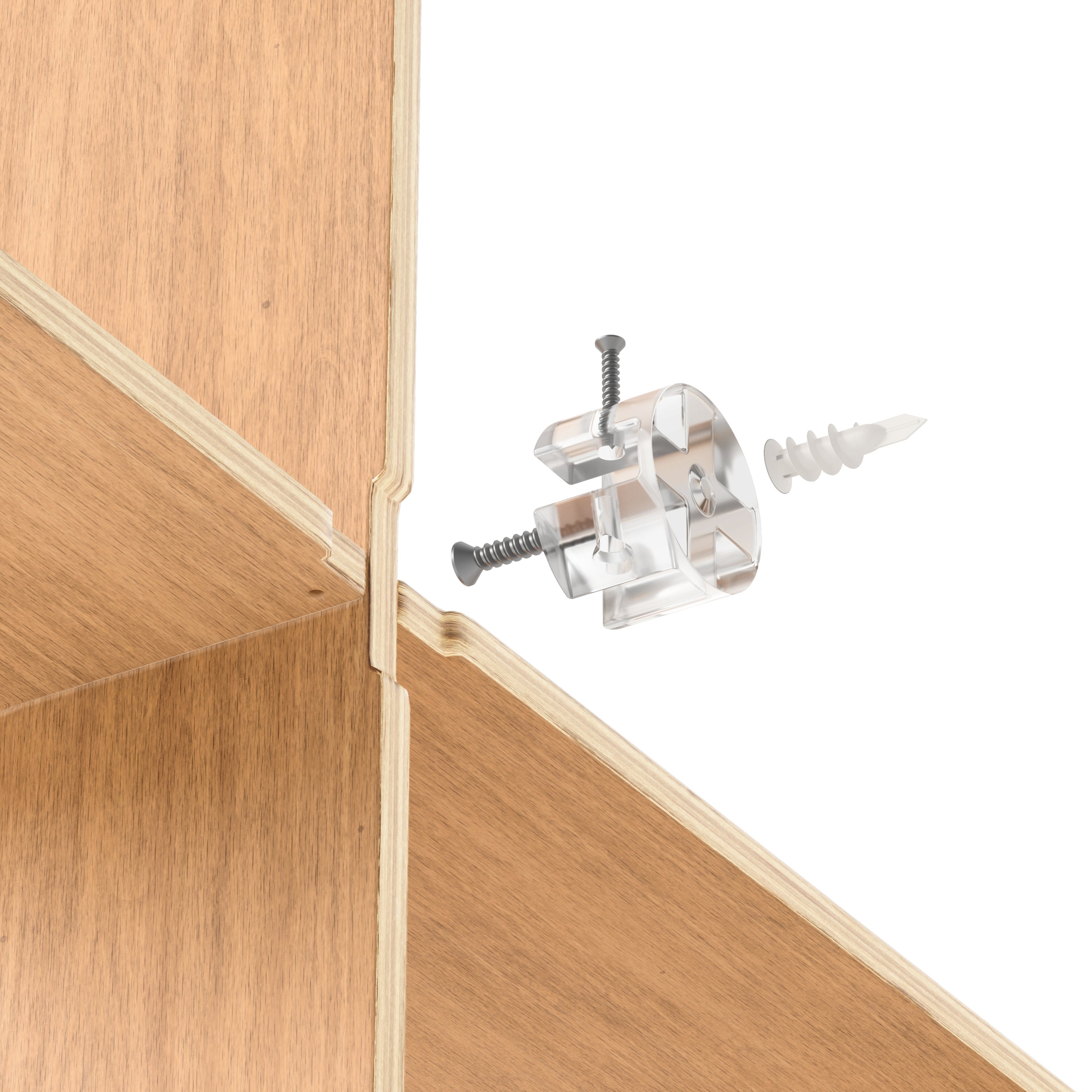 Umbra Montage Wandplank - Naturel