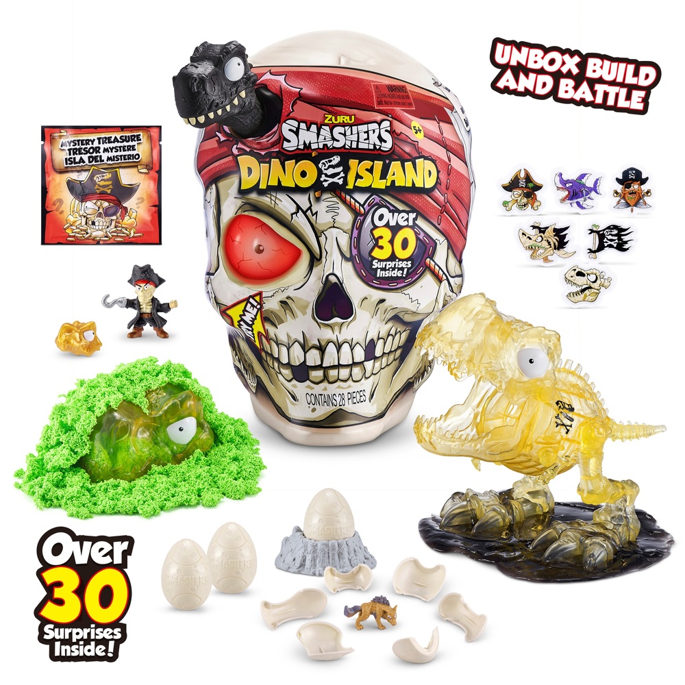 Smashers Dino Island Riesenschädel-Sortiment von Zuru