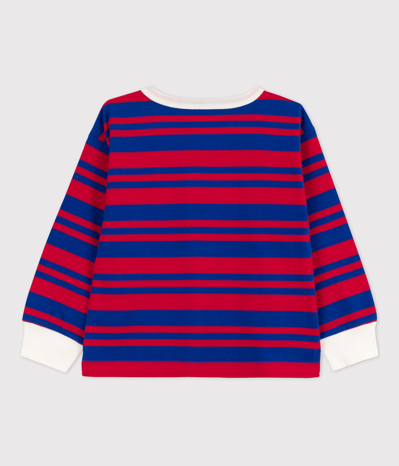 Tee-shirt rayé manches longues enfant garçon