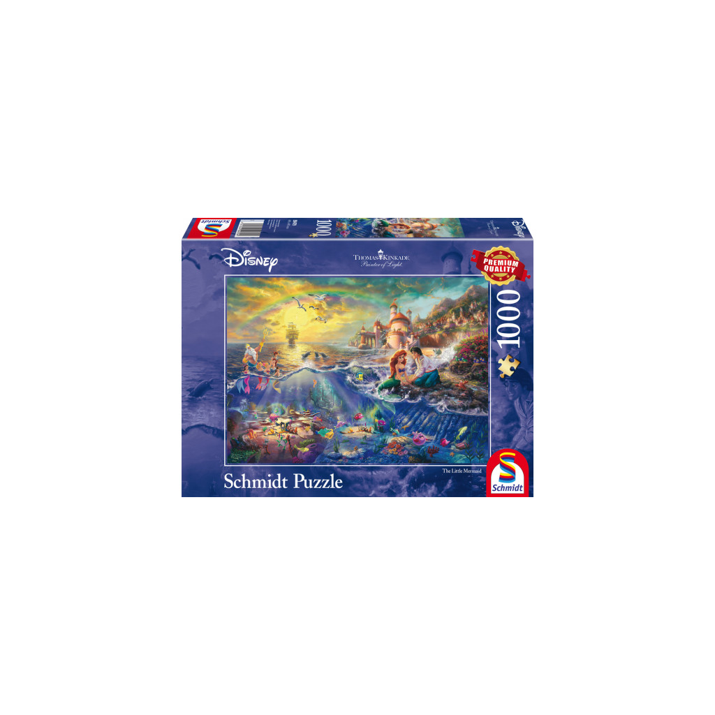Puzzle -   Arielle La Petite Sirène - 1000 Pièces