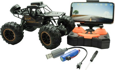 G4P 1:18 Radiostyrt Bil Rock Crawler WiFi Kamera
