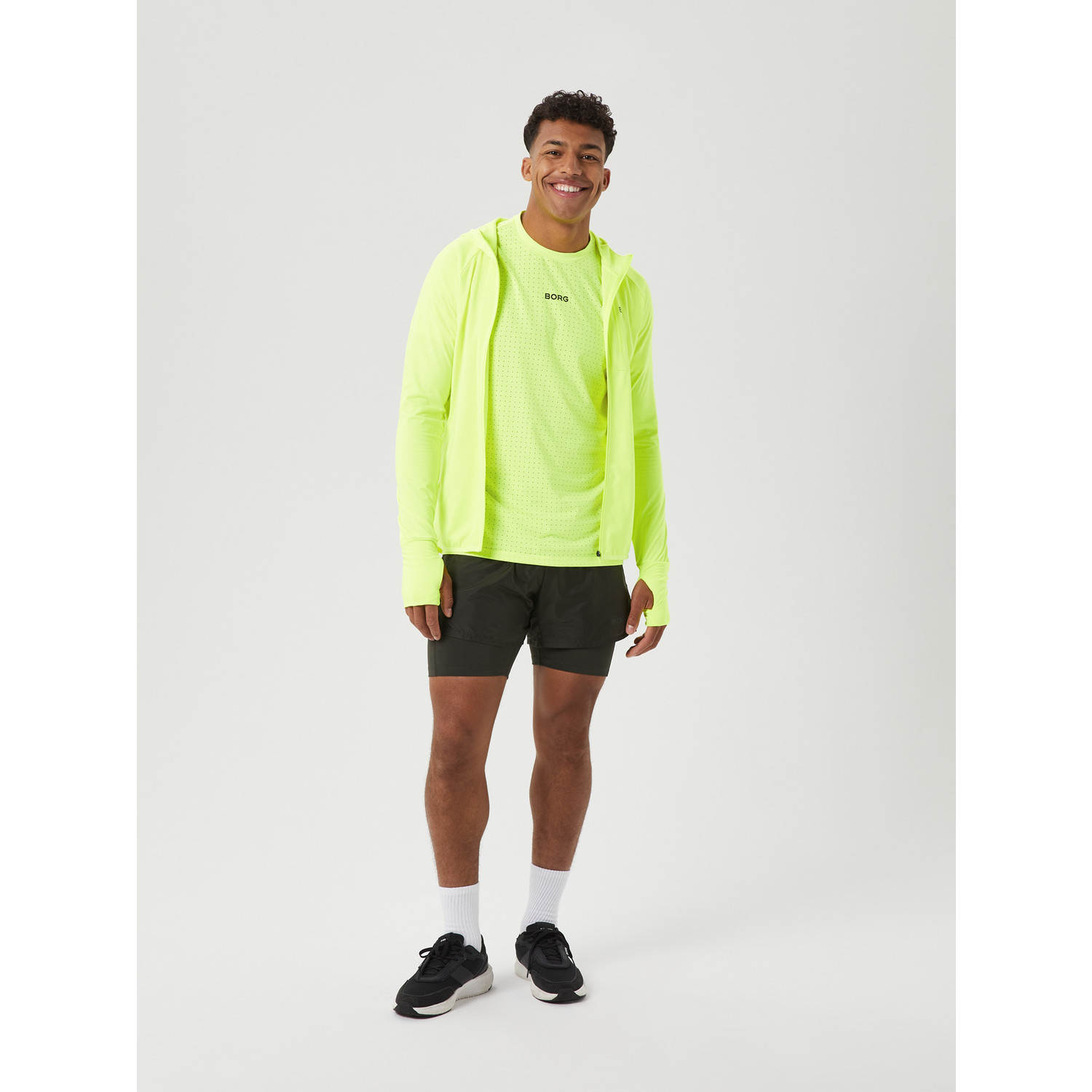 Björn Borg Borg Running Midlayer Hood Heren