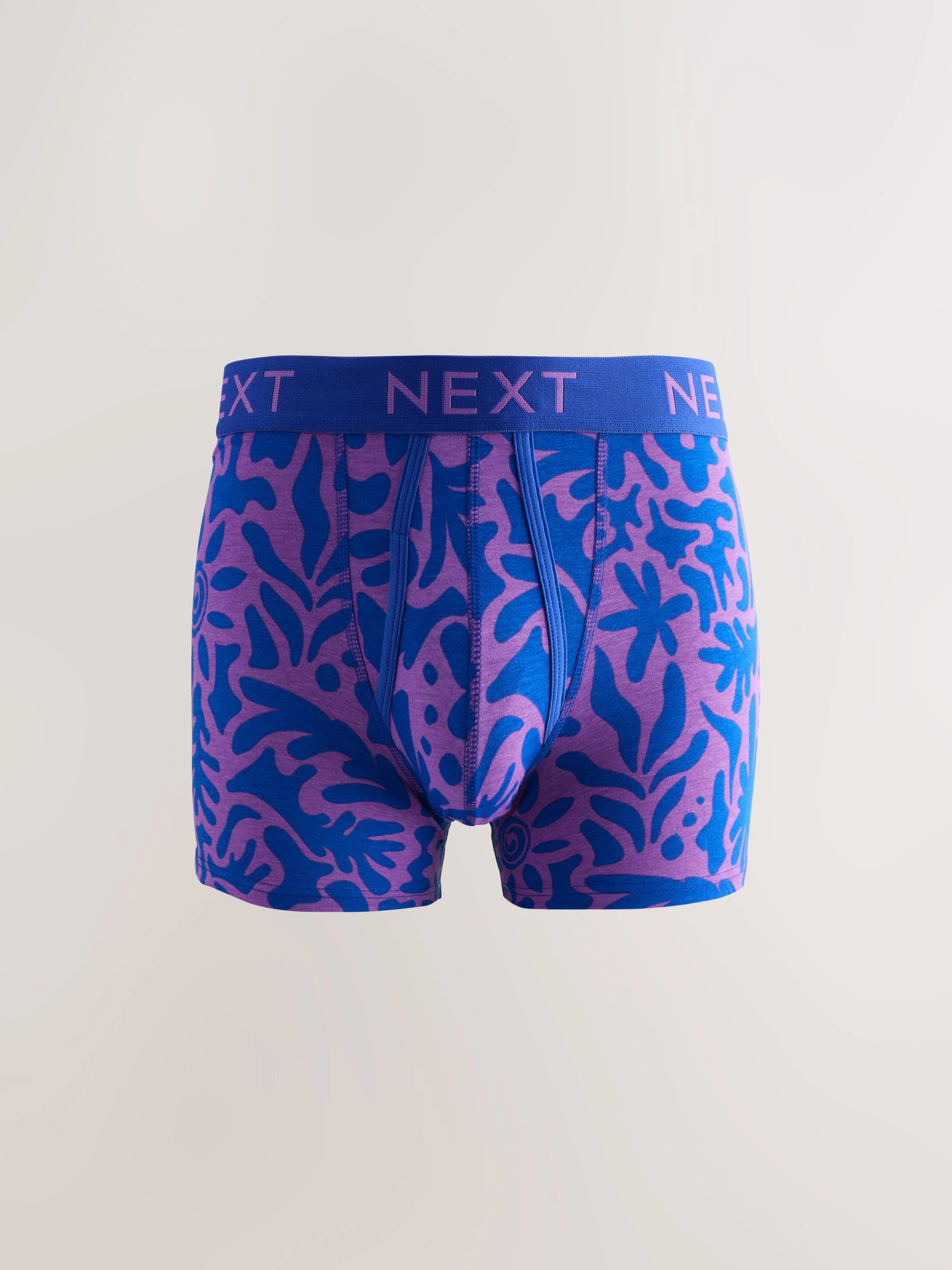 Helder patroon - 8 Boxershorts zonder plooi