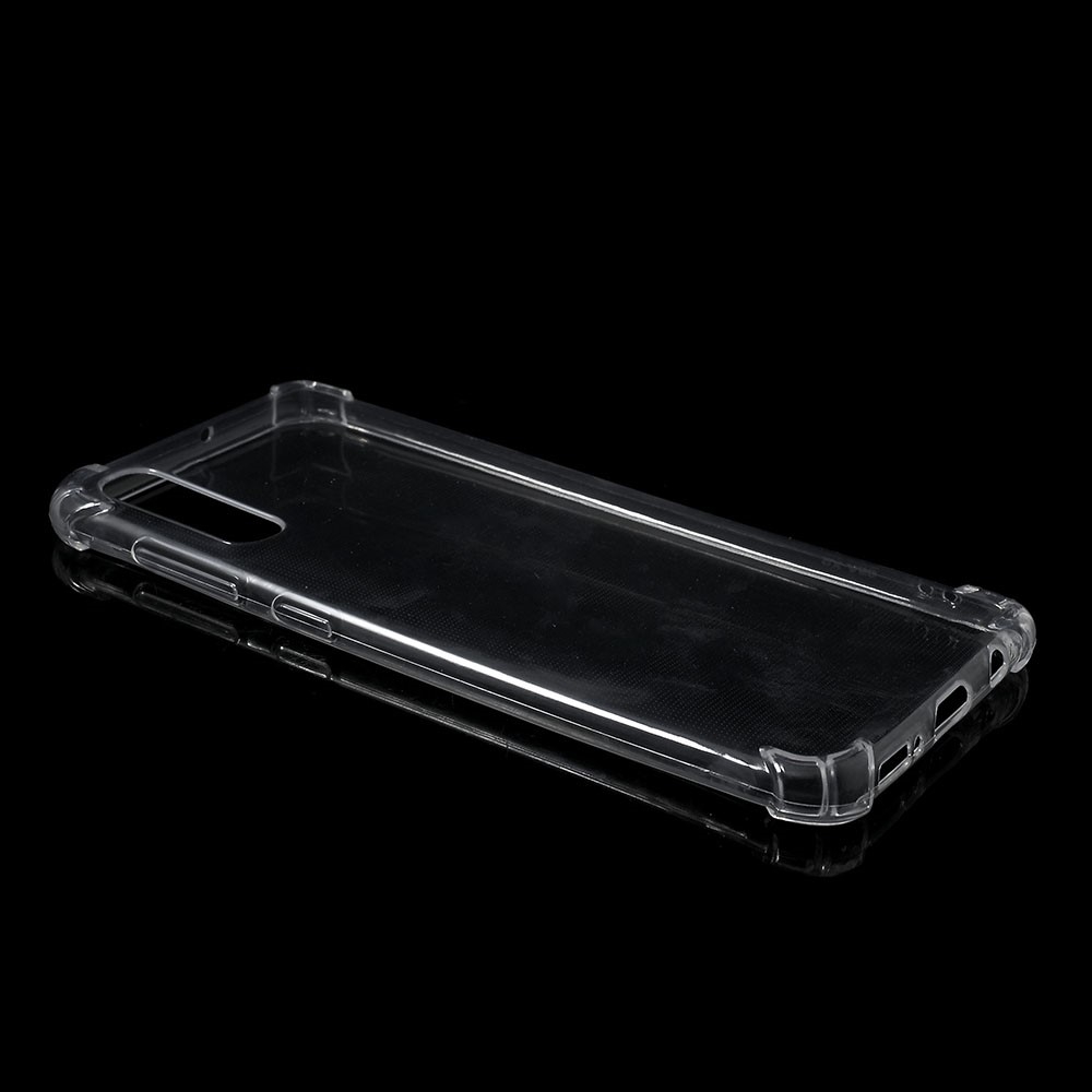 Samsung Galaxy A50 / A30s Gummi Case Hülle Air Cushion Fallschutz - Transparent