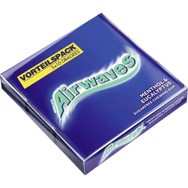 Menthol & Eukalyptus, zuckerfreier Kaugummi