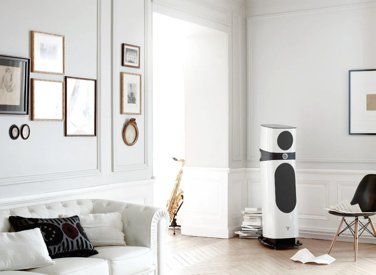 Focal Sopra N°3 Blanc carrare (la paire) Enceintes colonne