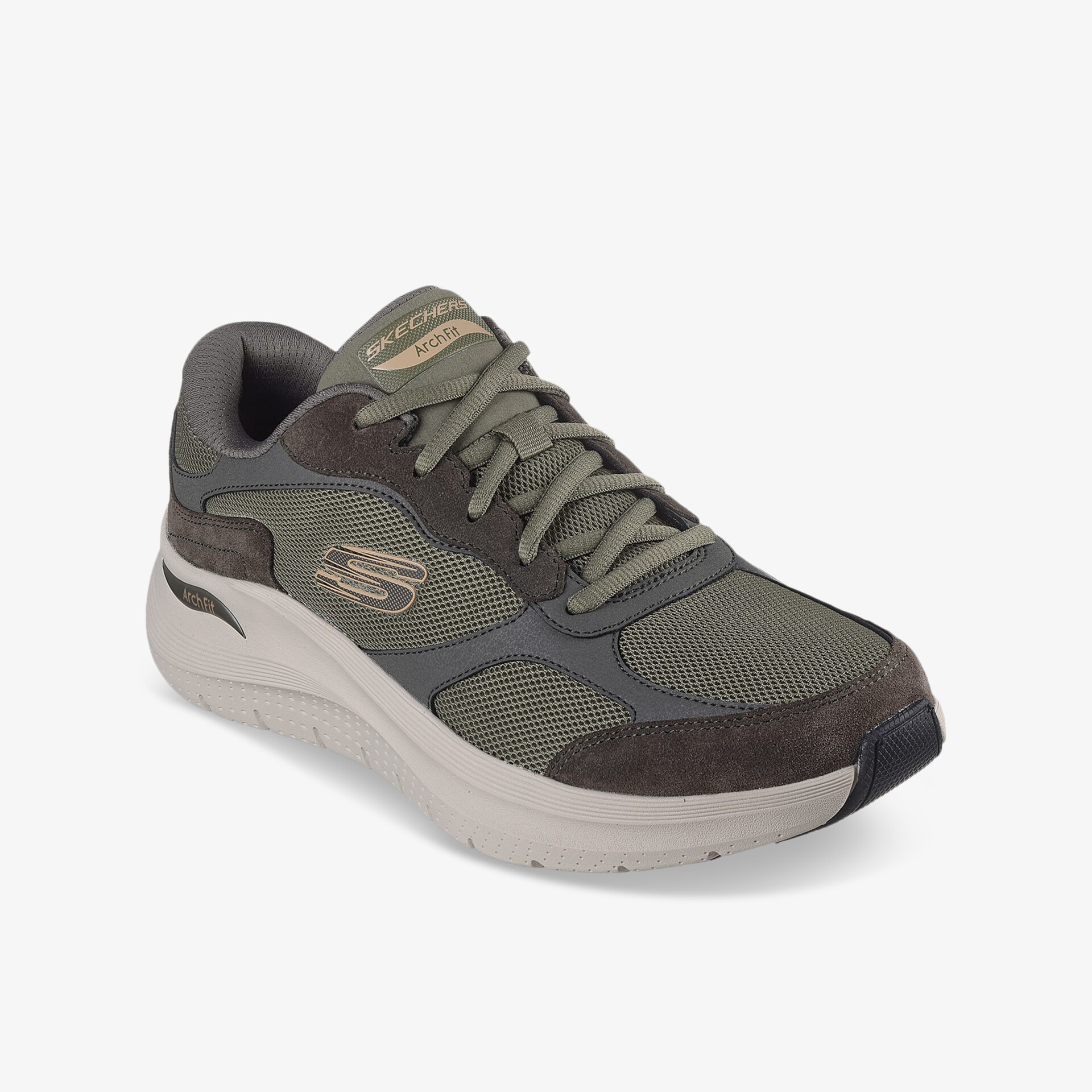 SKECHERS Herren Sneaker Low olive - Jetzt bei reno.de kaufen