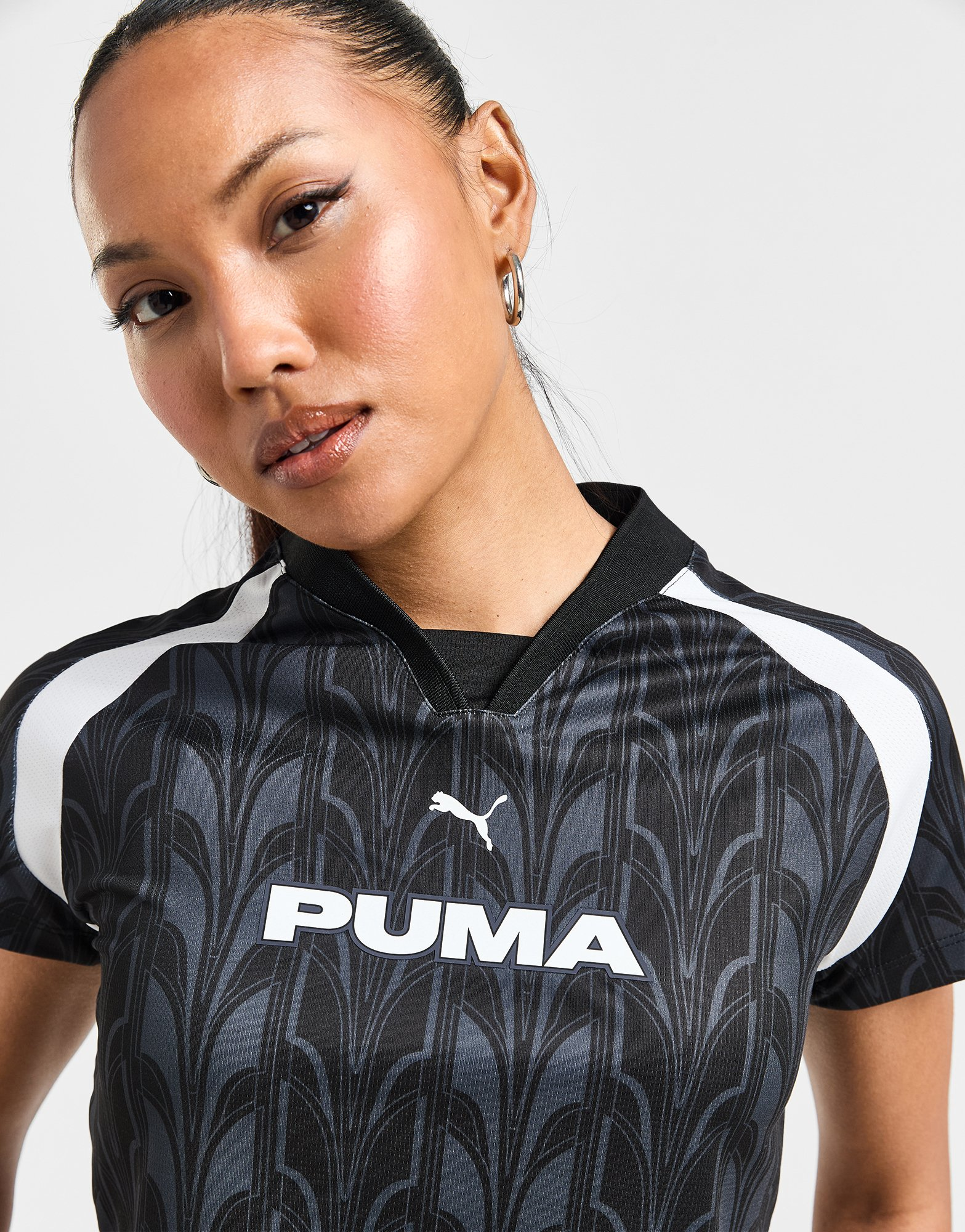 Puma Crop Top Football Femme