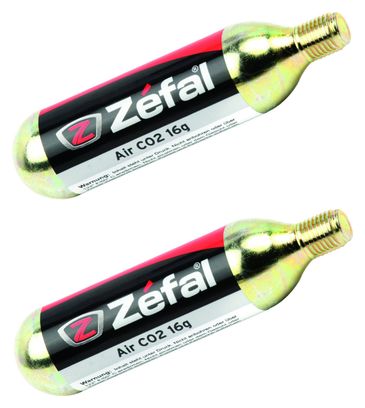 ZEFAL Cartouche Filetée CO2 16g (X2)