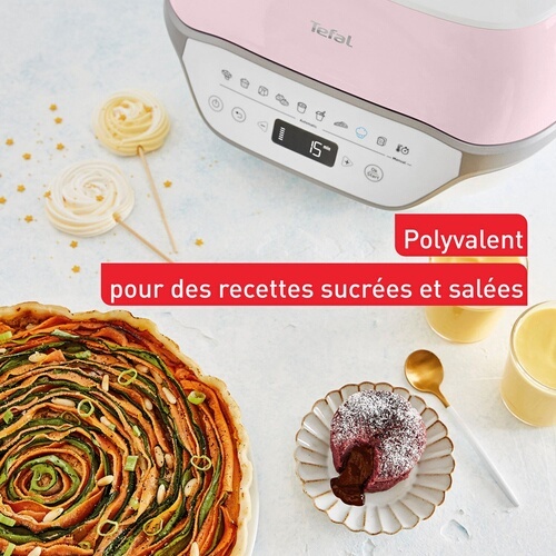 Machine à gâteaux Tefal CAKE FACTORY INFINITY, APPAREIL A GATEAU, MACHINE A PAIN, YAOURTIERE, 9 PROGRAMMES KD850110