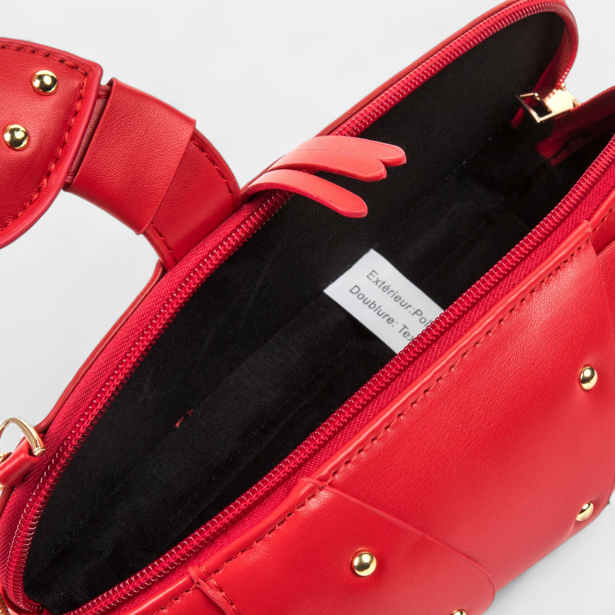 Sac bandoulière homard rouge